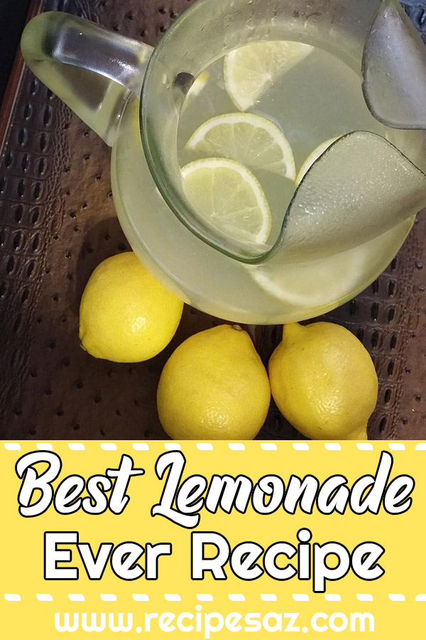 Best Lemonade Ever Recipe