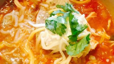 Slow Cooker Chicken Taco Soup Recipe