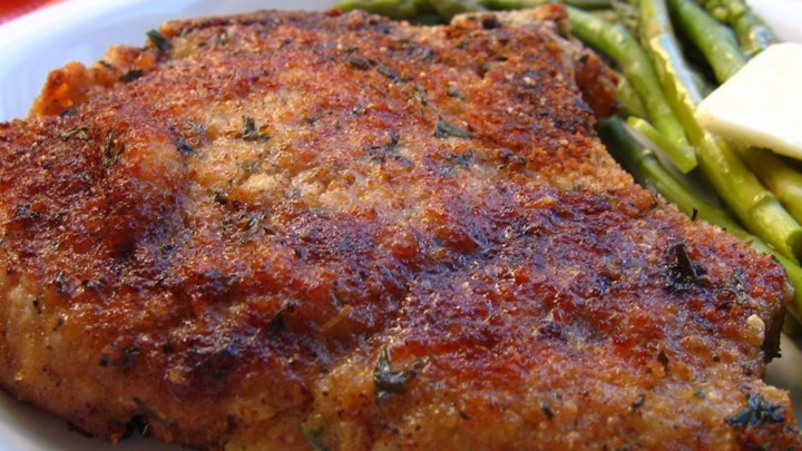 Italian Breaded Pork Chops