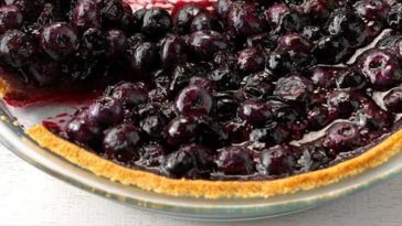 Blueberry Pie with Graham Cracker Crust