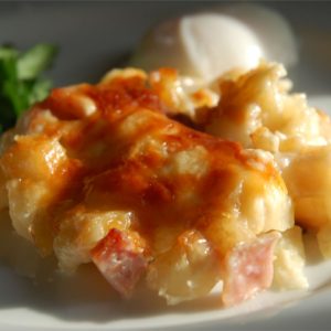 Cheesy Ham and Hash Brown Casserole - Recipes A to Z