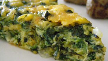 Crustless Spinach Quiche Recipe