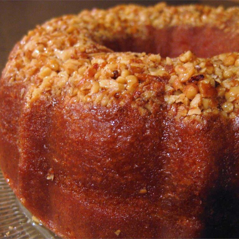Perfect Golden Rum Cake Recipe