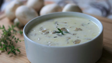 Keto Low-Carb Cream of Mushroom Soup Recipe