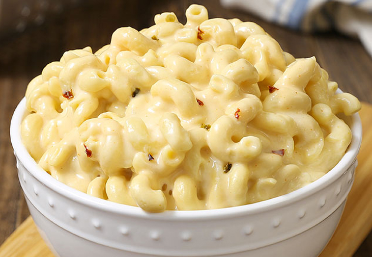 Slow Cooker Triple Cheesy Mac and Cheese Recipe - Recipes A to Z #slowcooker #slowcookerrecipes easy slow cooker pasta recipes #pasta #pastarecipes easy mac and cheese #maccheese #macandcheese #cheese