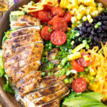 Southwest Salad with Lime Vinaigrette Recipe