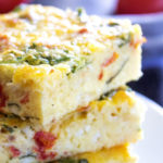 Simple Spinach & Tomato Breakfast Casserole Recipe