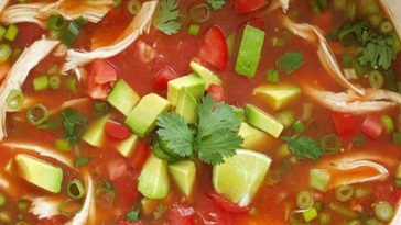 The Best Chicken Tortilla Soup recipe - Recipes A to Z - recipesaz easy chicken recipes #chicken #chickenrecipes easy tortilla recipes #tortilla #tortillarecipes #chickentortilla easy soup recipes #soup #souprecipes #chickensoup easy crock pot recipes #crockpot #crockpotrecipes easy chicken crock pot recipes