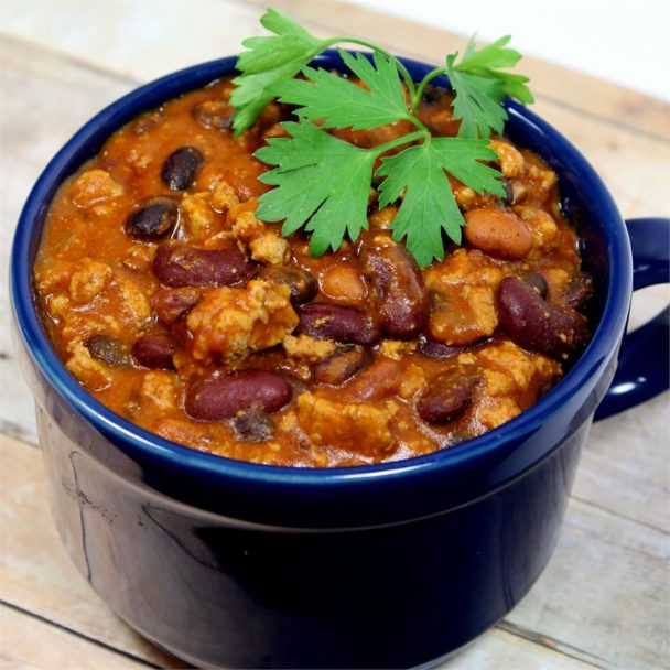 Quick Slow Cooker Turkey Chili Recipe Recipes A to Z