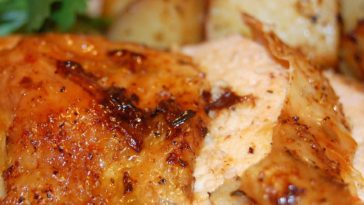 Roast Sticky Chicken-Rotisserie Style Recipe