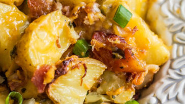 Slow Cooker Cheesy Bacon Ranch Potatoes Recipe