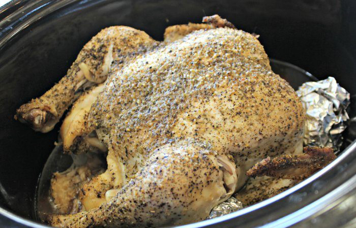 Slow Cooker Whole Chicken Recipe