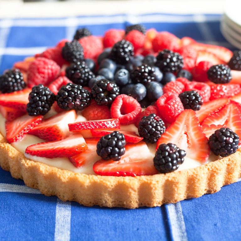Summer Fruit Tart Recipe