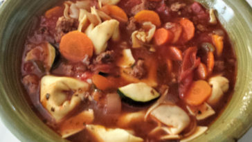 Italian Sausage Soup with Tortellini Recipe