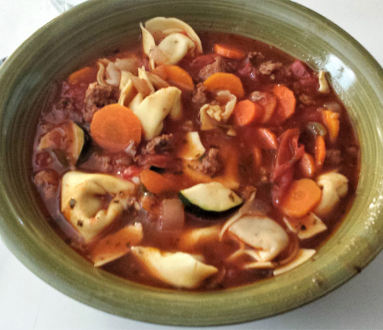 Italian Sausage Soup with Tortellini Recipe