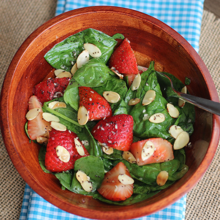 Strawberry Spinach Salad Recipe