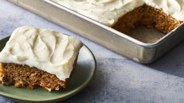 Zucchini Bars with Spice Frosting recipe