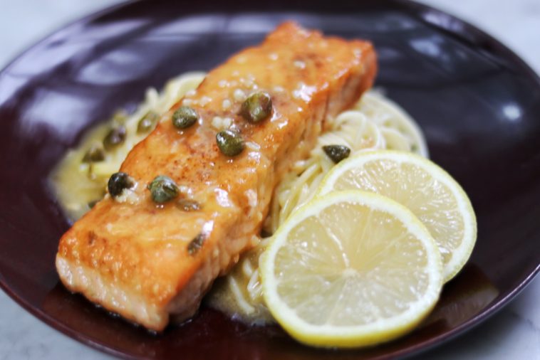 Quick Salmon Piccata Recipe