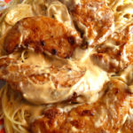 Chicken Spaghetti with Delicious Sauce