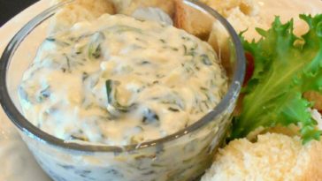 Artichoke & Spinach Dip Restaurant Style Recipe