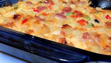 Cheesy Amish Breakfast Casserole Recipe