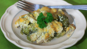 Cheesy Broccoli and Chicken Casserole Recipe