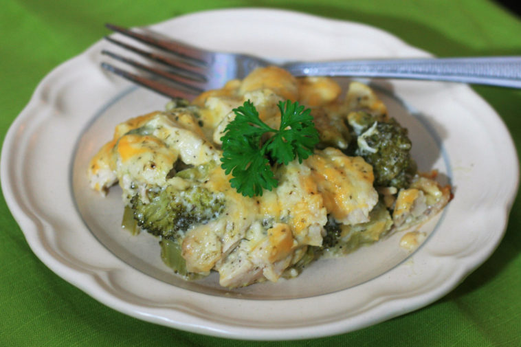 Cheesy Broccoli and Chicken Casserole Recipe