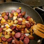 Kielbasa with Peppers and Potatoes Recipe