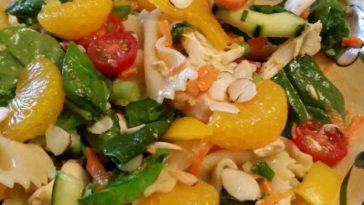 Mandarin Chicken Pasta Salad Recipe