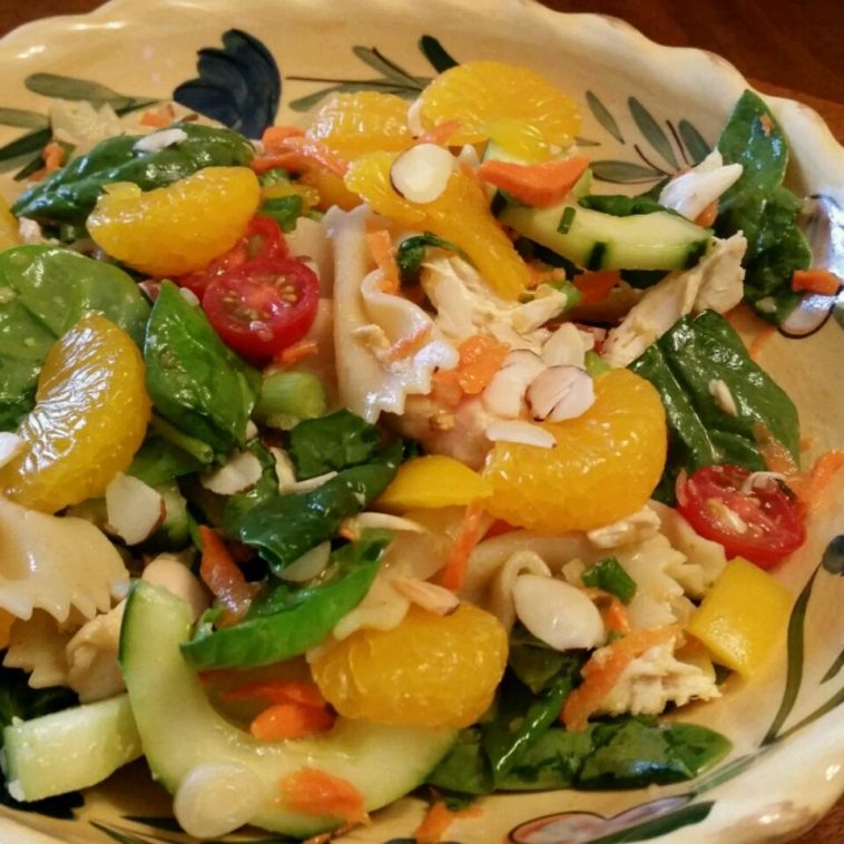 Mandarin Chicken Pasta Salad Recipe