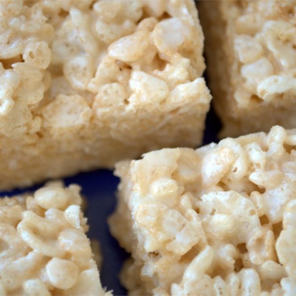 Marshmallow Crispie Bars Recipe - Recipes A to Z