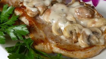 Mushroom Pork Chops Recipe