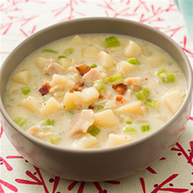 New England Clam Chowder Recipe for Two