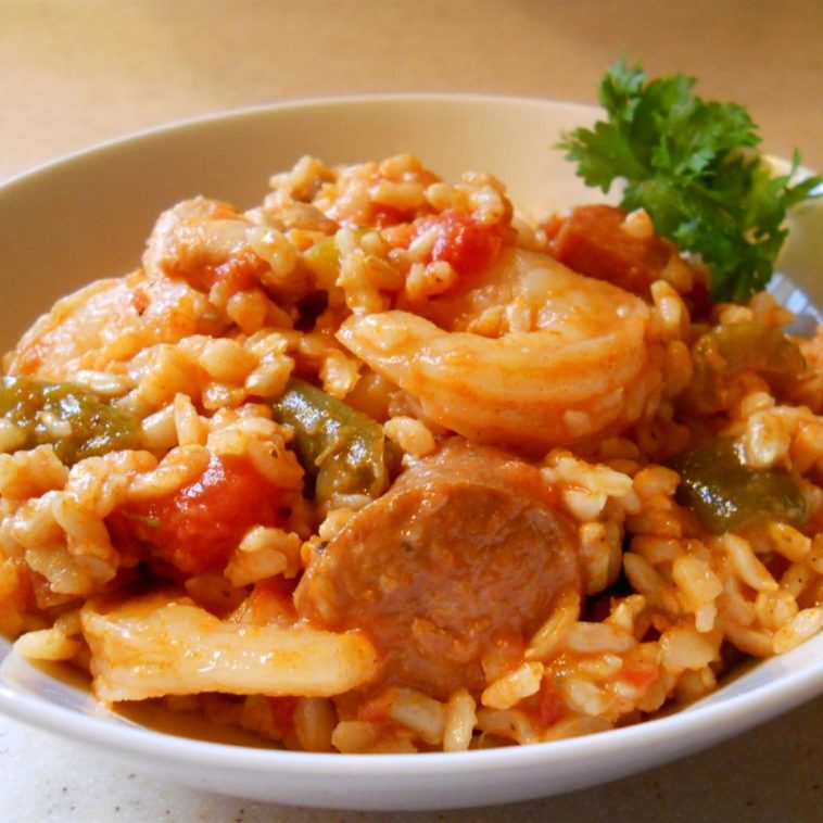 Oven Baked Jambalaya Recipe