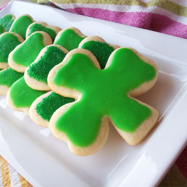 ST. Patrick's Day Rolled Sugar Cookies Recipe
