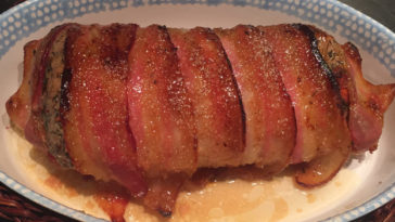 Sweet Bacon Wrapped Pork Loin Recipe