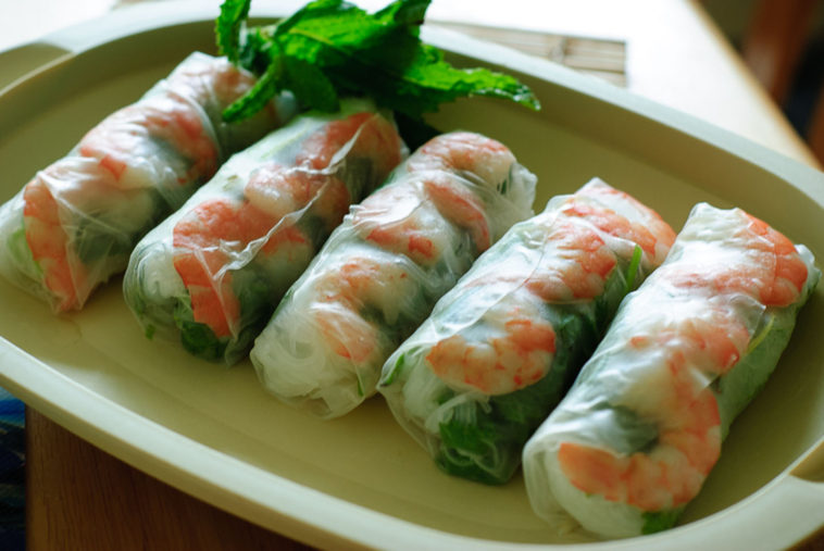 Vietnamese Fresh Spring Rolls Recipe