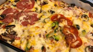 Zucchini Pizza Bake Recipe