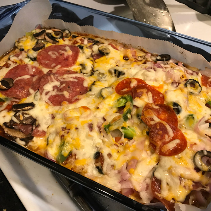 Zucchini Pizza Bake Recipe