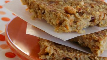 Banana Oat Energy Bars Recipe