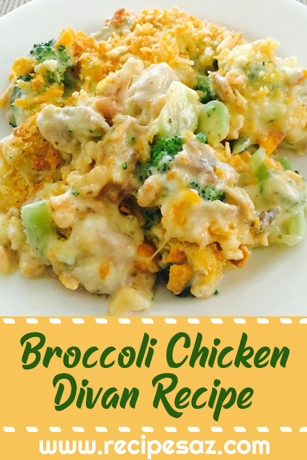 Broccoli Chicken Divan Recipe