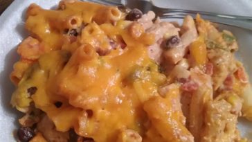 Chicken Fajita Pasta Bake Recipe