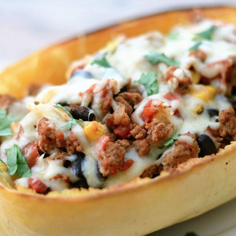 Chorizo-Stuffed Spaghetti Squash Recipe