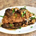 Creamy Garlic and Mushroom Chicken Thighs Recipe