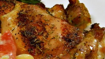 Crispy and Tender Baked Chicken Thighs Recipe
