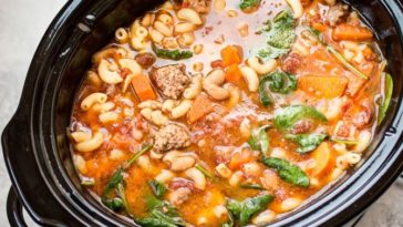 Crockpot Italian Sausage Soup Recipe