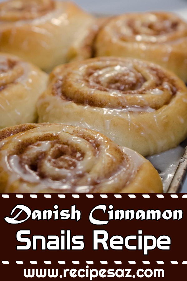 Danish Cinnamon Snails Recipe