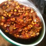 Grandma's Slow Cooker Vegetarian Chili Recipe