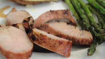 Grilled Pork Tenderloin Recipe - This pork recipe is always tender and juicy. Serve with additional barbecue sauce for dipping. #grilledporktenderloin #grilledpork #grilledporkrecipe #pork #porkrecipe #porktenderloin #porktenderloinrecipe #recipes