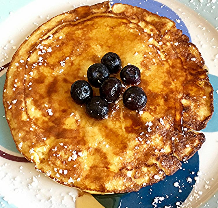 Low-Carb Pancakes or Crepes Recipe